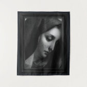 Tenture Mater Dolorosa Engraving par Carlo Dolci (Devant)