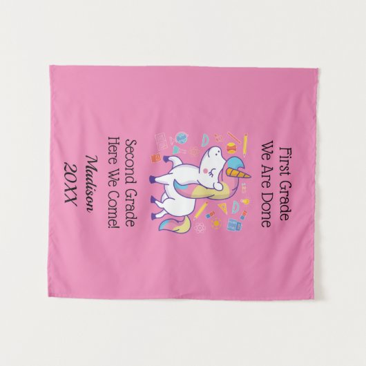 Tenture Maternelle Élémentaire École Primaire Redoubler (Devant (Horizontal))