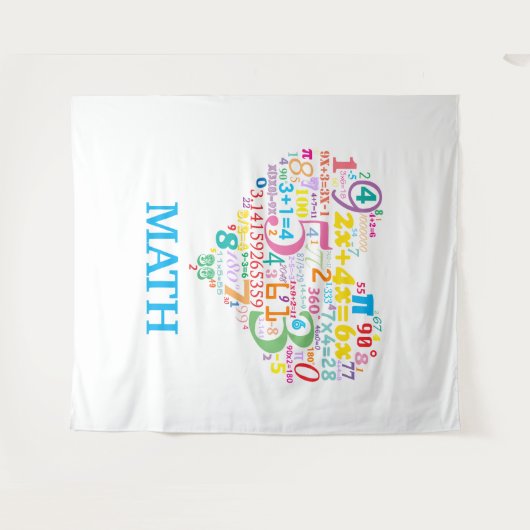 Tenture Mathe cardiaque (Devant (Horizontal))