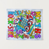 Tenture Maths Rockstar Banner for Number Day Schools (Devant (Horizontal))