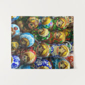 Tenture Matryoshka Poupées Souvenir Kiosque Voyage Photo (Devant (Horizontal))