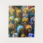 Tenture Matryoshka Poupées Souvenir Kiosque Voyage Photo (Devant)