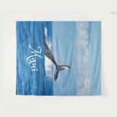 Tenture Maui Hawaii Océan Queue de Baleine (Devant (Horizontal))