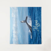 Tenture Maui Hawaii Océan Queue de Baleine (Devant)