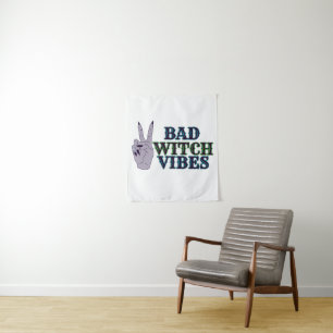 Tenture Mauvaises Vibes sorcières Mains de cuisine