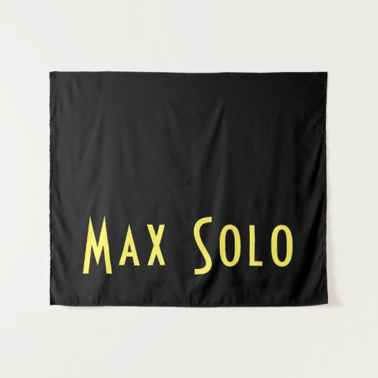 Tenture Max Solo (Devant (Horizontal))