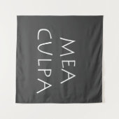 Tenture Mea culpa (Devant (Horizontal))