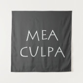 Tenture Mea culpa (Devant)