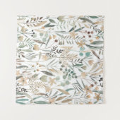 Tenture Meadow Fleurs sauvages : Aquarelle Charme. (Devant (Horizontal))