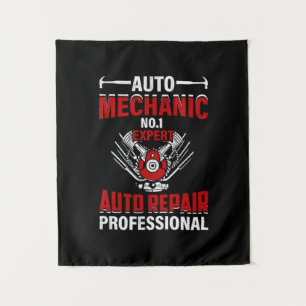 Tenture Mécanicien Auto Mécanicien N°1 Expert