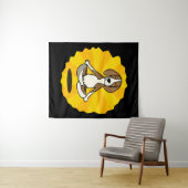 Tenture Médaille du chien Yoga Beagle Labrador Husky Shepe (En situation (horizontale))