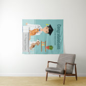 Tenture Médecin vétérinaire Vet DVM Félicitations (En situation (horizontale))