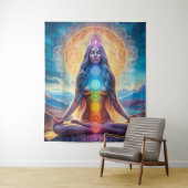 Tenture Médiation de Chakra (En situation)