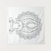 Tenture Méditation. (Devant (Horizontal))