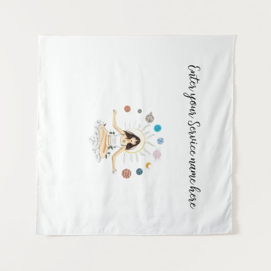 Tenture Meditation art (Devant (Horizontal))