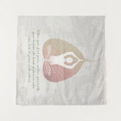 Tenture Méditation de l'instructeur de yoga Pose Bodhi Lea (Devant (Horizontal))