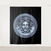 Tenture Medusa Gold Wall Art (Devant)