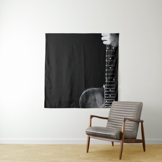 Tenture Meilleur cadeau pour guitariste (En situation)
