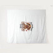 Tenture Meilleur Dachshund Papa Jamais T Chemise (Devant (Horizontal))