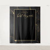 Tenture Meilleur Jour Arrière-plan de photo de mariage en  (Devant)