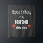 Tenture Meilleur Maman Birthday Design<br><div class="desc">Wonderful cute birthday design for your lovely mama</div>