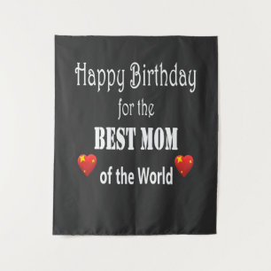 Tenture Meilleur Maman Birthday Design
