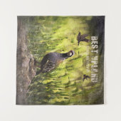 Tenture Meilleure chasse aux oiseaux des hautes terres (Devant (Horizontal))