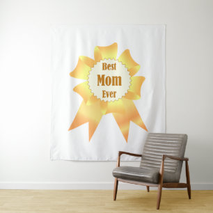 Tenture Meilleure maman jamais Golden Lauréat du prix ruba