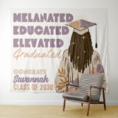 Tenture Mélanated Educated Hévé Gradué (En situation (horizontale))