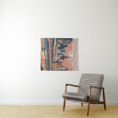 Tenture Melbourne poster vintage (En situation (horizontale))