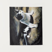 Tenture Melvin the Cat Fine Art (Devant)