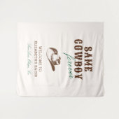 Tenture Même Cowboy pour toujours Week-end entre célibatai (Devant (Horizontal))