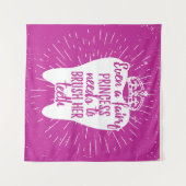 Tenture Même dents féeriques de princesse Needs To Brush (Devant (Horizontal))