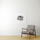 Tenture Meme du chat grincheux pour les propriétaires de c (En situation (horizontale))