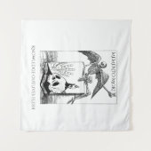 Tenture memento mori dark academia (Devant (Horizontal))