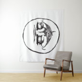 Tenture mèmes Me Gusta (En situation)