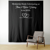 Tenture Memories Made at  Wedding Backdrop Photo Prop (En situation)