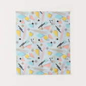 Tenture Memphis géométrique de l'école sans joint forme le (Devant)