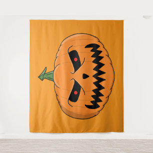 Tenture Menacer Jack O'Lantern Halloween