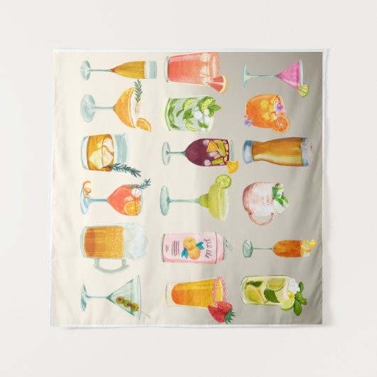 Tenture Menu Barre (Devant (Horizontal))