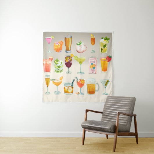 Tenture Menu Barre (En situation)