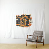 Tenture Meow-loween Spirit Cat (En situation (horizontale))