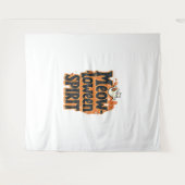 Tenture Meow-loween Spirit Cat (Devant (Horizontal))