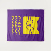 Tenture Meow Meow (Devant (Horizontal))