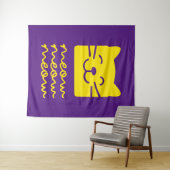 Tenture Meow Meow (En situation (horizontale))