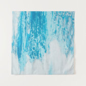 Tenture Mer bleue (Devant (Horizontal))