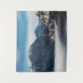 Tenture Mer de brouillard et montagnes enneigées (Devant)