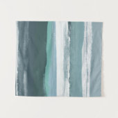 Tenture Mer turquoise (Devant (Horizontal))