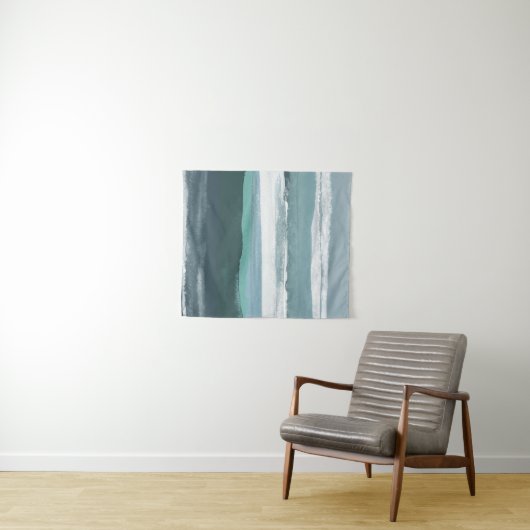 Tenture Mer turquoise (En situation (horizontale))