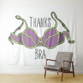 Tenture Merci Bra (En situation (horizontale))